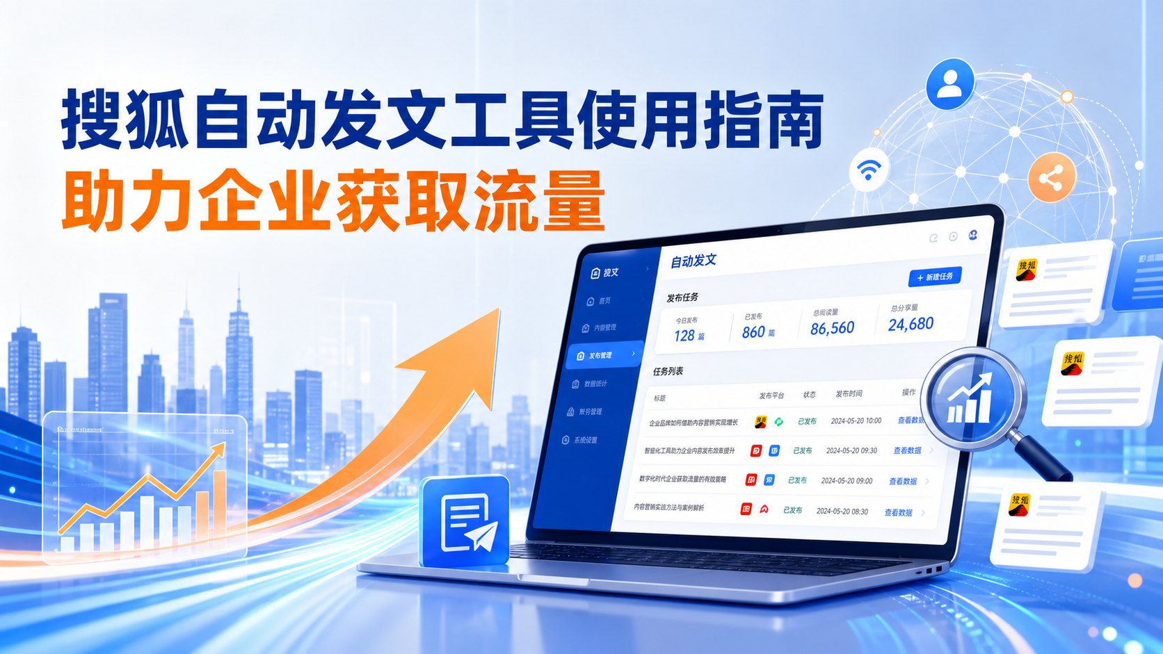 搜狐自动发文工具的使用指南：助力商洛企业获取流量