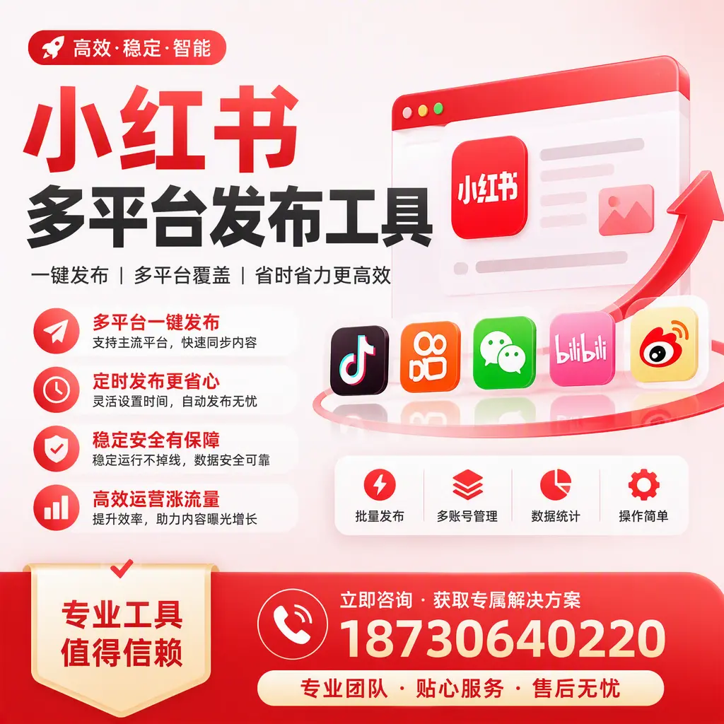 在 商洛 小红书多平台发布工具的市场前景分析